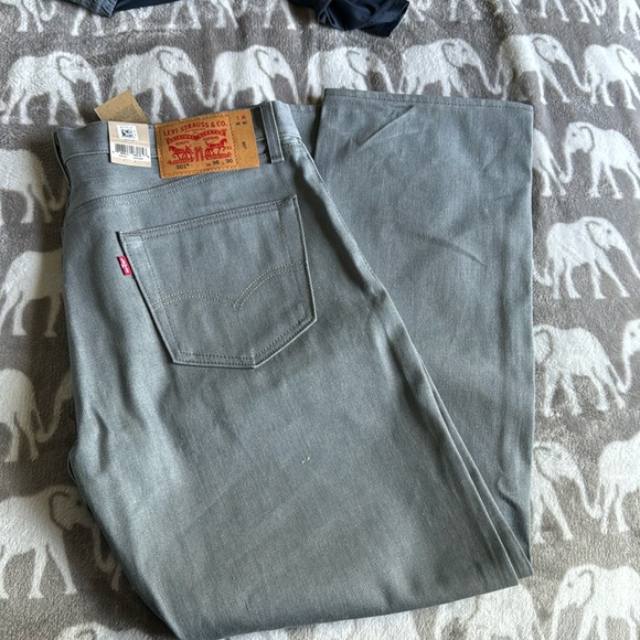 Levi's Other - Men’s 501 Straight Grey Jeans
